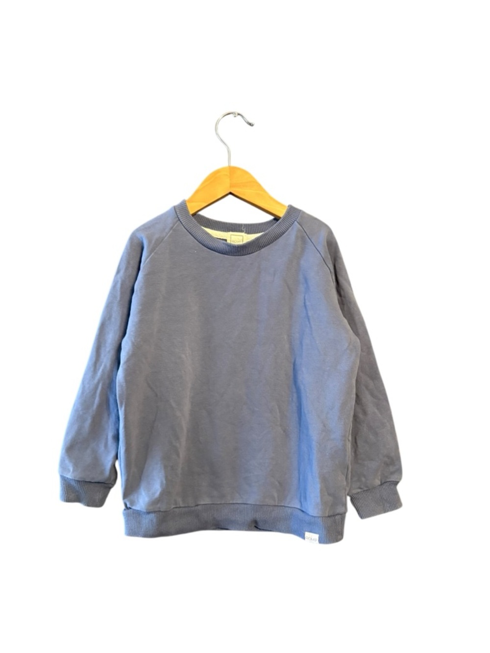 Classic Kids Crewneck Sweatshirt in Slate Blue